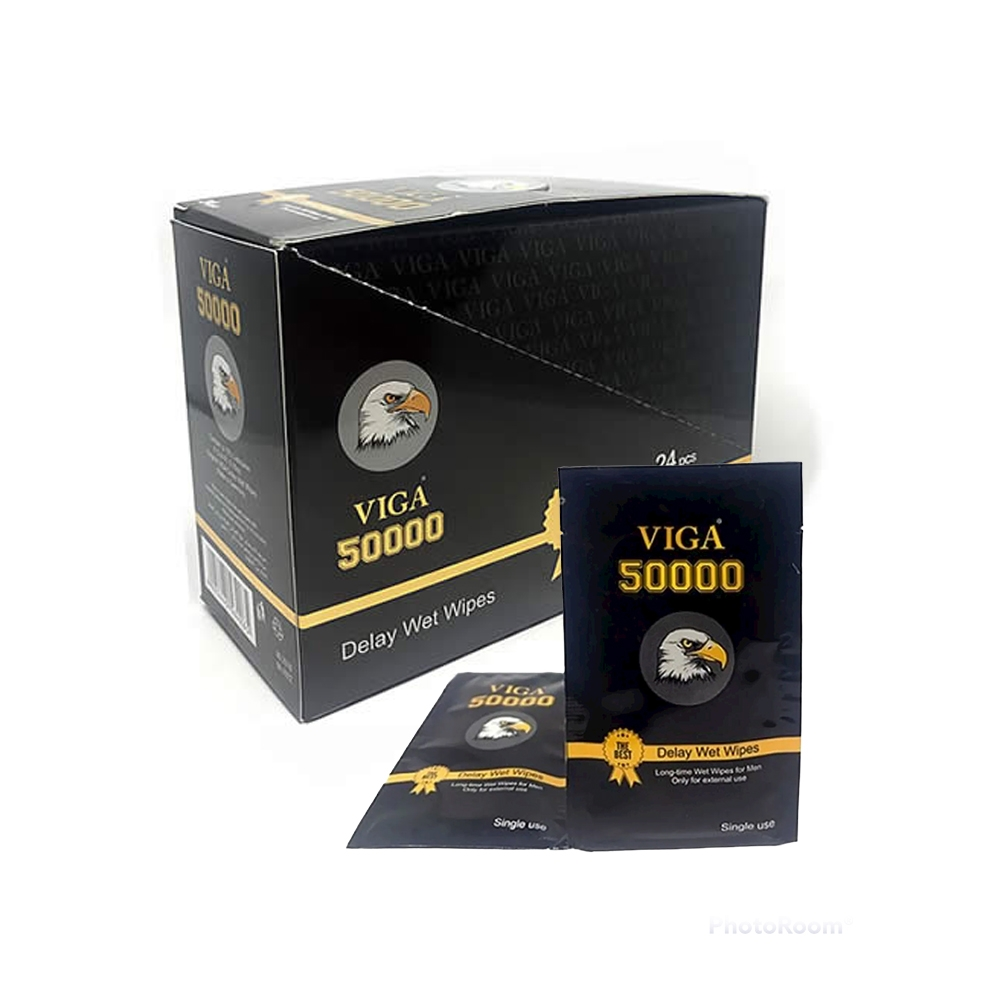 Toptan Viga 50000 Geciktirici Mendil 24lü